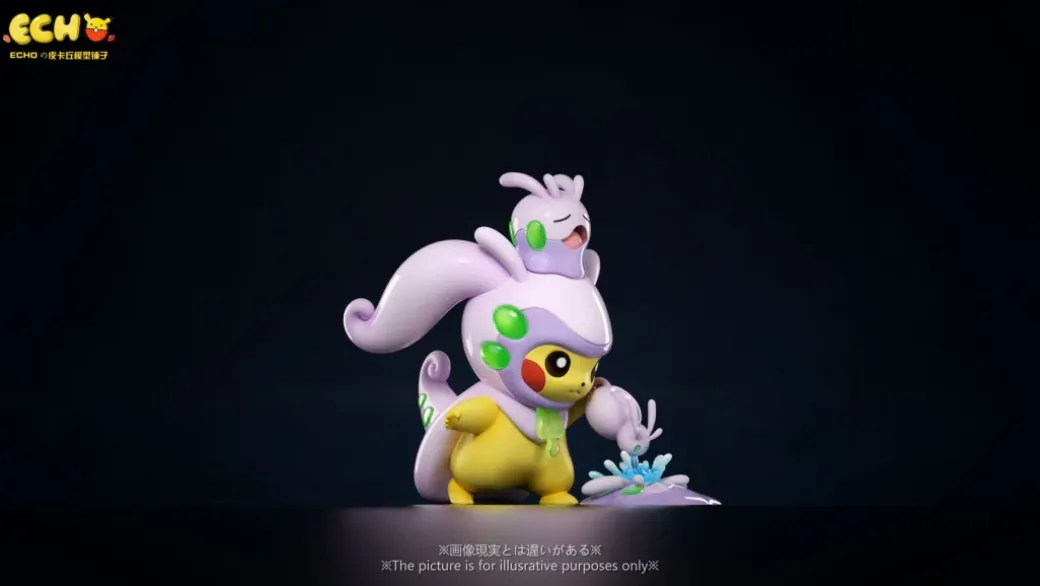 Goodra Cosplay Pikachu - Pokemon Resin Statue - ECHO_Studio