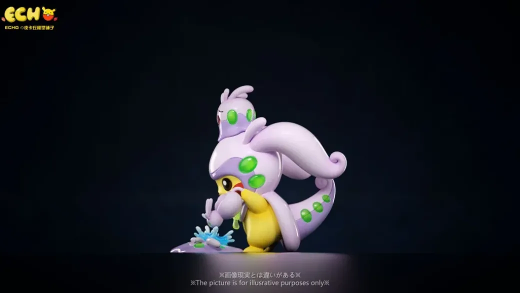 Goodra Cosplay Pikachu - Pokemon Resin Statue - ECHO_Studio