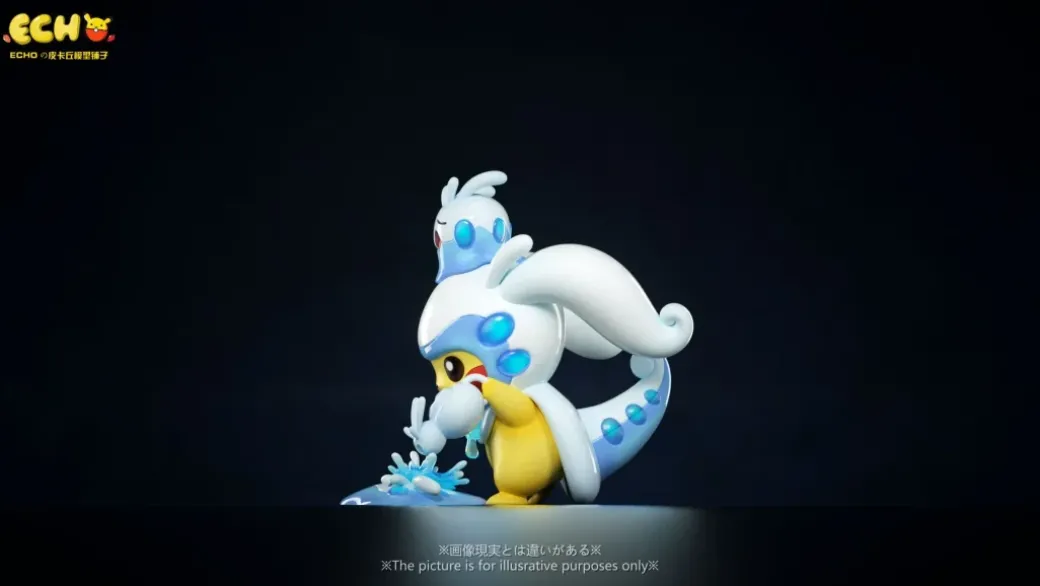 Goodra Cosplay Pikachu - Pokemon Resin Statue - ECHO_Studio