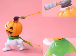 Gotsumon & Pumpkinmon - Digimon Resin Statue - Newbee Studio