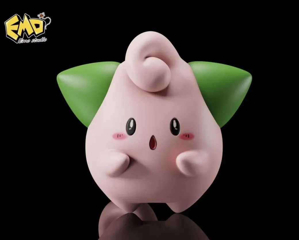 Graduation Statue Series 004 Gengar & Special Bonus Cleffa - Pokemon Resin Statue - EMO.Studio