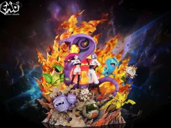 Graduation Statue Series 003 Team Rocket - Pokemon Resin Statue - EMO.Studio