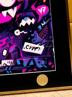 Graffiti Gengar Decorative Painting - Pokemon - Xingkong Studio