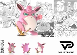 Granbull & Wigglytuff - Pokemon Resin Statue - VP Studio