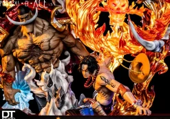 Great Flame Commandment: Flame Emperor, Portgas D. Ace with LED - ONE PIECE Resin Statue - DT-Studios