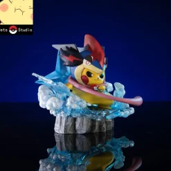 Greninja Cosplay Pikachu - Pokemon Resin Statue - Pets Studio