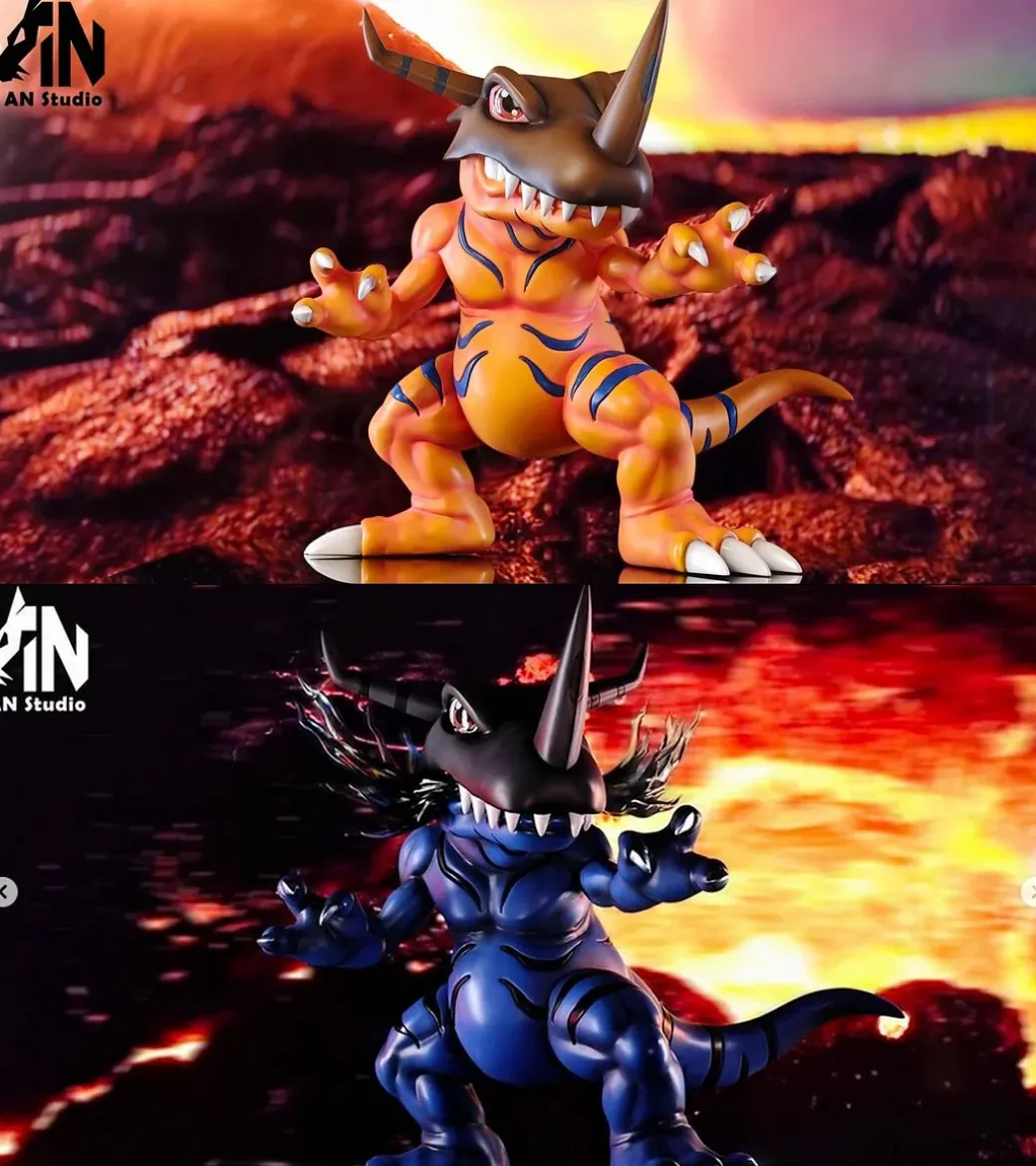Greymon - Digimon Resin Statue - An-Studios