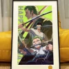 Growth Roronoa Zoro Decorative Painting - ONE PIECE - Xingkong Studio