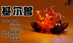 Guilmon - Digimon Resin Statue - BaiLong Studio