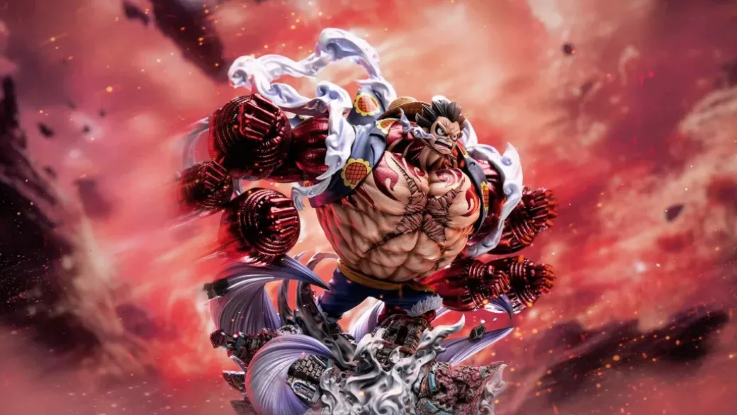 Gum-Gum Kong Organ Gun Monkey D. Luffy - ONE PIECE Resin Statue - LX-Studios