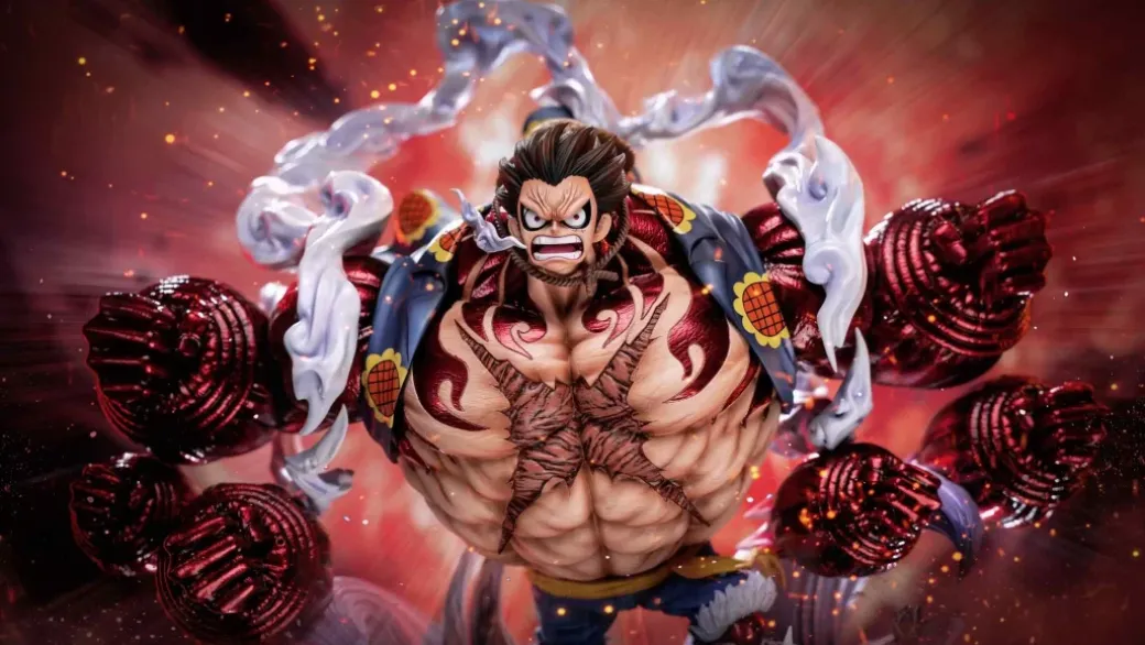 Gum-Gum Kong Organ Gun Monkey D. Luffy - ONE PIECE Resin Statue - LX-Studios