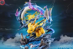 GX Evolution Series Dragonite Family with LED - Pokemon Resin Statue - Fantasy Studios