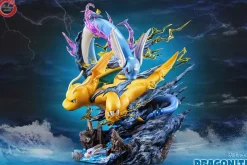 GX Evolution Series Dragonite Family with LED - Pokemon Resin Statue - Fantasy Studios