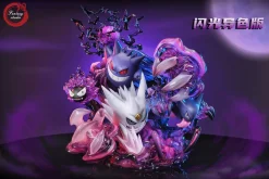 GX Evolution Series Gengar Family with LED - Pokemon Resin Statue - Fantasy Studios