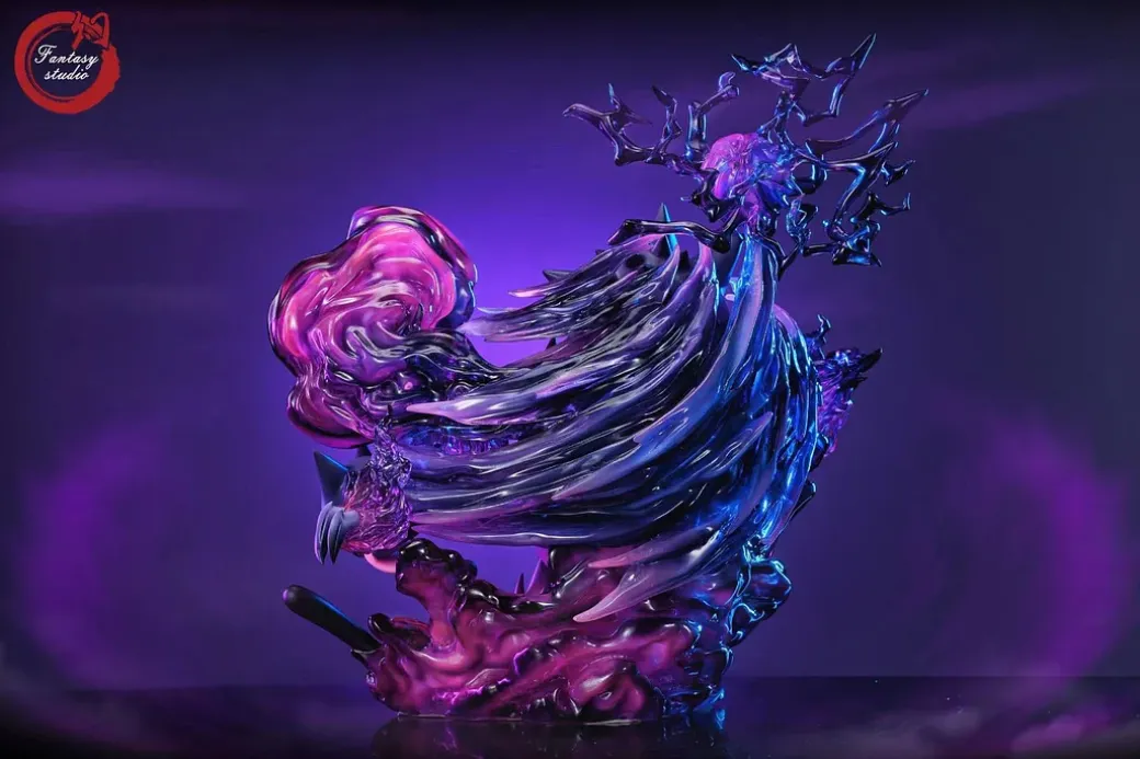 GX Evolution Series Gengar Family with LED - Pokemon Resin Statue - Fantasy Studios