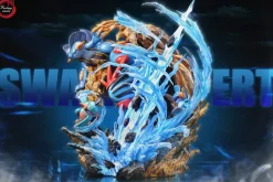 GX Evolution Series Swampert Family with LED - Pokemon Resin Statue - Fantasy Studios