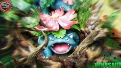 GX Evolution Series Venusaur Family with LED - Pokemon Resin Statue - Fantasy Studios