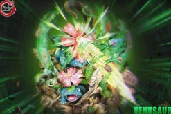 GX Evolution Series Venusaur Family with LED - Pokemon Resin Statue - Fantasy Studios