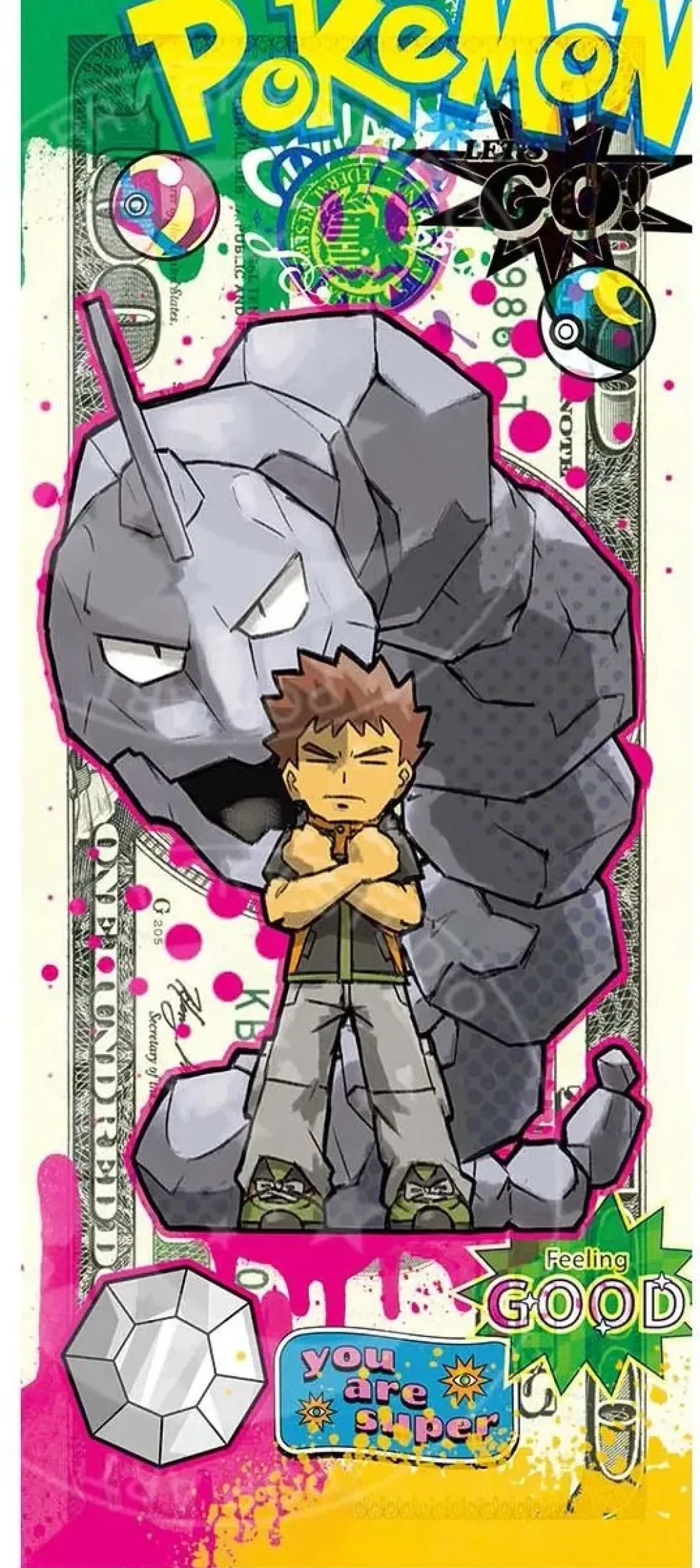Gym Badge Dollar Decorative Painting - Pokemon - Xingkong Studio