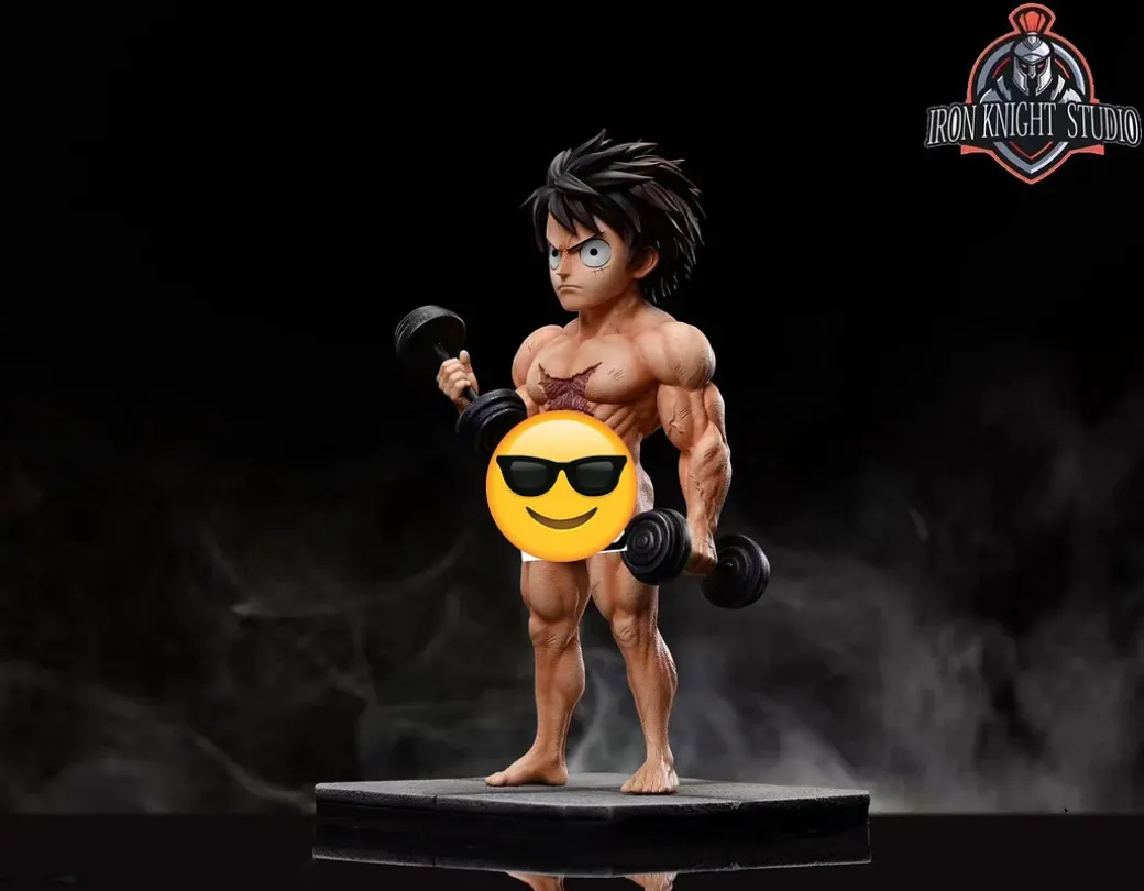 Gym Series 002 Monkey D. Luffy - ONE PIECE Resin Statue - Iron Knight Studios