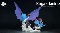 Gym Series Fuchsia Gym Koga Set & Janine Set - Pokemon Statue - Braviary Studio