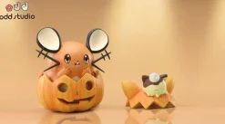 Halloween Dedenne - Pokemon Resin Statue - odd Studio