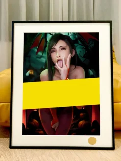 Halloween Tifa Lockhart Decorative Painting - (FF7) Final Fantasy VII - Xingkong Studio