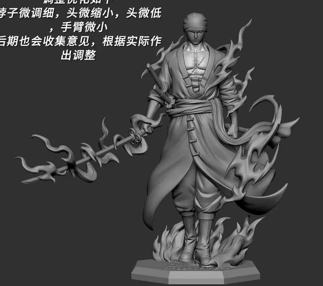 Hell King Roronoa Zoro - ONE PIECE Resin Statue - TMD Studio