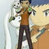 Henry Wong & Terriermon - Digimon Resin Statue - EL Studio