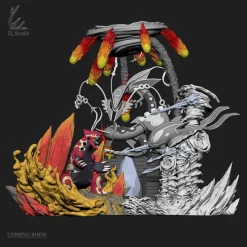 Hoenn Legend Super-Ancient Pokémon - Pokemon Resin Statue - 3L Studio