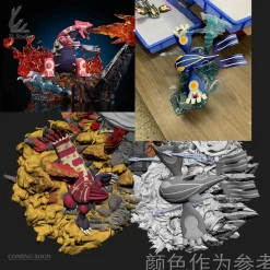 Hoenn Legend Super-Ancient Pokémon - Pokemon Resin Statue - 3L Studio
