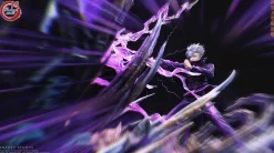 Hollow Technique Purple Satoru Gojo with LED - Jujutsu Kaisen Resin Statue - Fantasy Studios