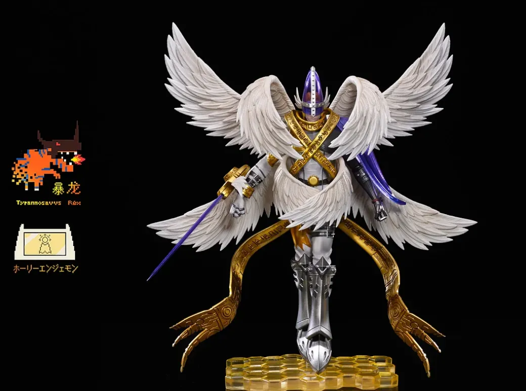 Holy Angemon & Angewomon - Digimon Resin Statue - Tyrannosaurus Rex Studios