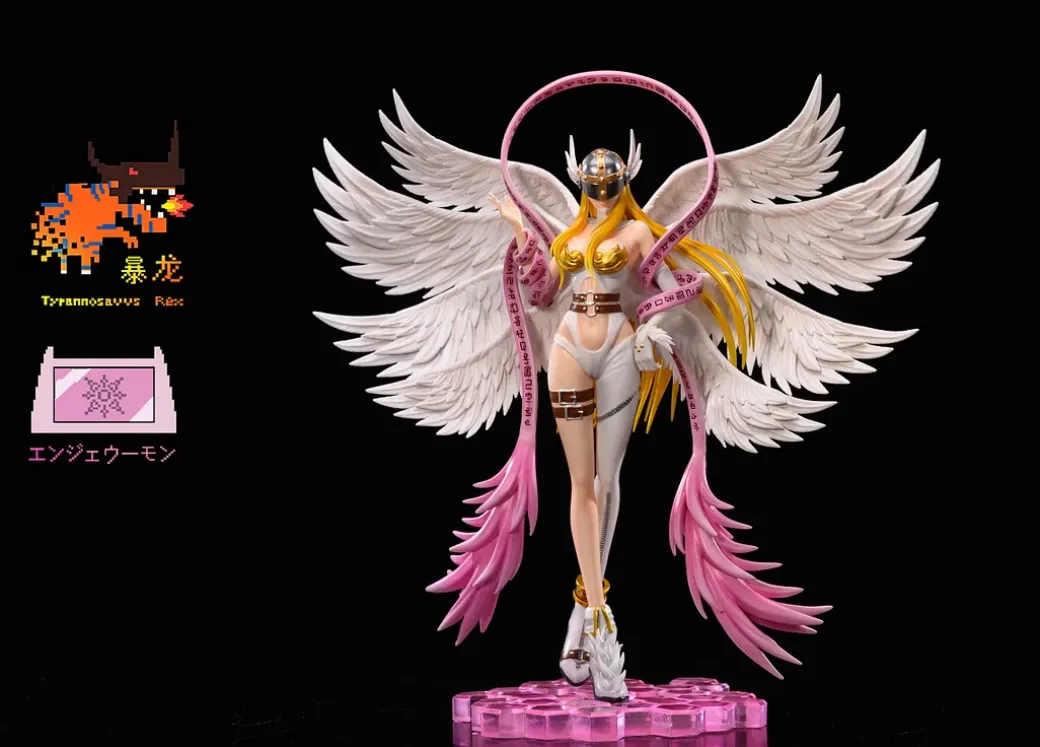 Holy Angemon & Angewomon - Digimon Resin Statue - Tyrannosaurus Rex Studios