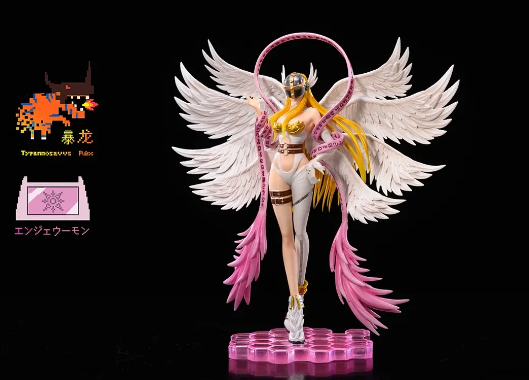 Holy Angemon & Angewomon - Digimon Resin Statue - Tyrannosaurus Rex Studios