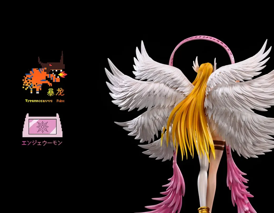 Holy Angemon & Angewomon - Digimon Resin Statue - Tyrannosaurus Rex Studios