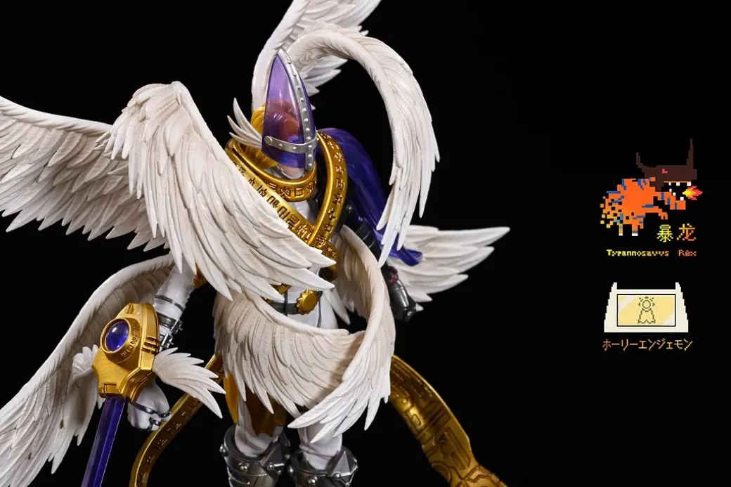 Holy Angemon & Angewomon - Digimon Resin Statue - Tyrannosaurus Rex Studios