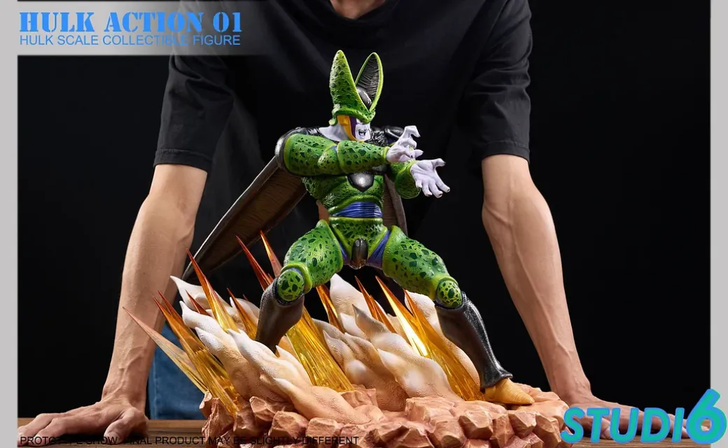 Hulk Action Cell with LED - Dragon Ball Resin Statue - 6 Studio