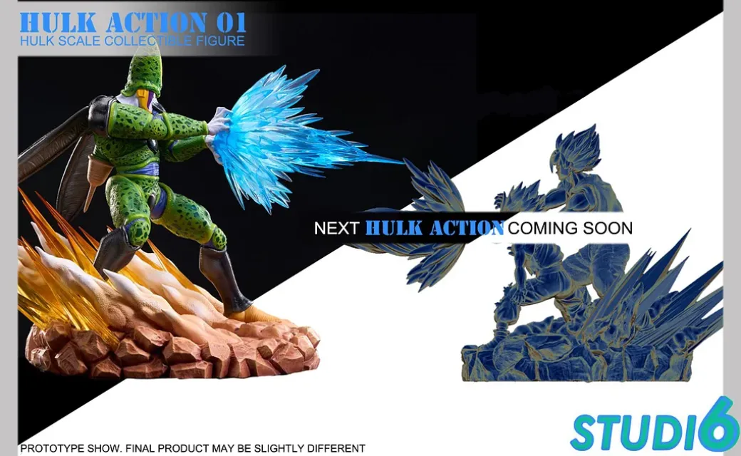 Hulk Action Cell with LED - Dragon Ball Resin Statue - 6 Studio