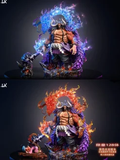 Human Form Kaido with LED - ONE PIECE Resin Statue - LX-Studios