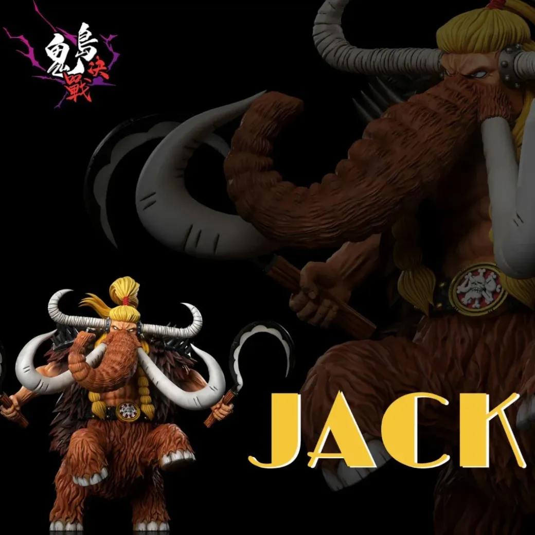 Human-Beast Form Jack - ONE PIECE Resin Statue - A Plus Studios