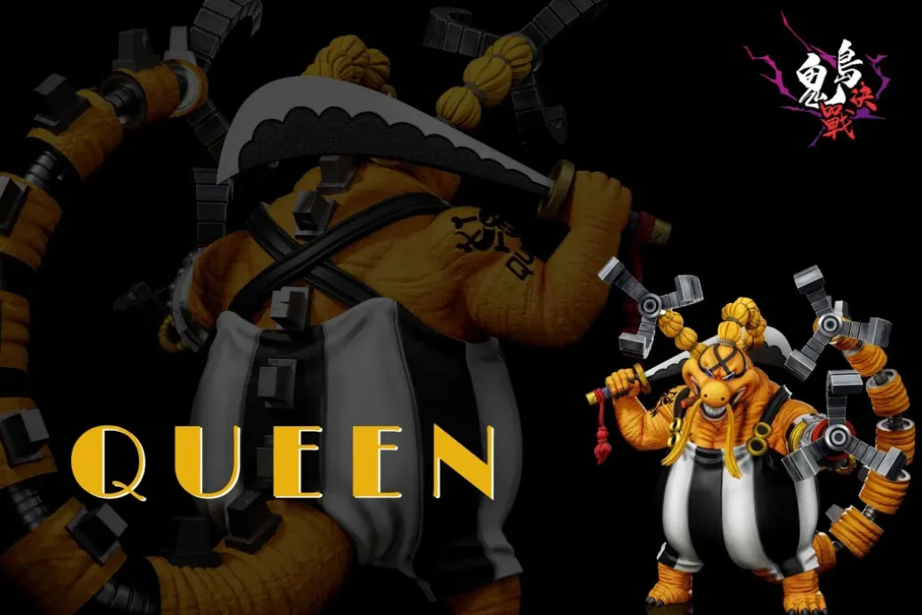 Human-Beast Form Queen - ONE PIECE Resin Statue - A Plus Studios