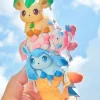 Ice Cream Sylveon & Glaceon & Leafeon - Pokemon Resin Statue - DM Studios