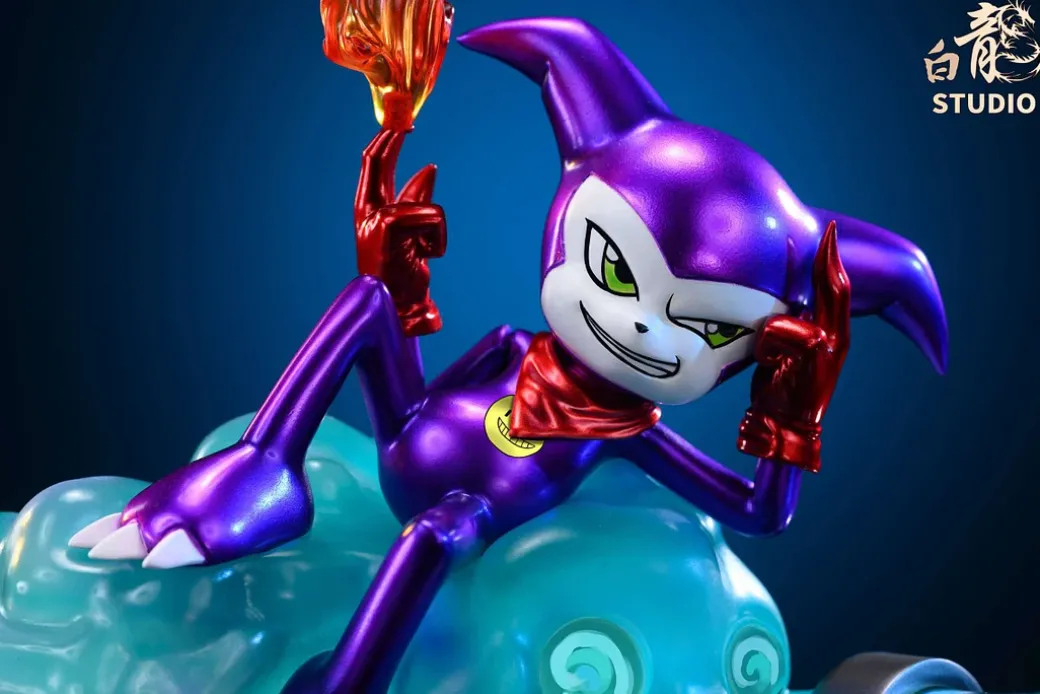 Impmon With LED - Digimon Resin Statue - BaiLong Studio