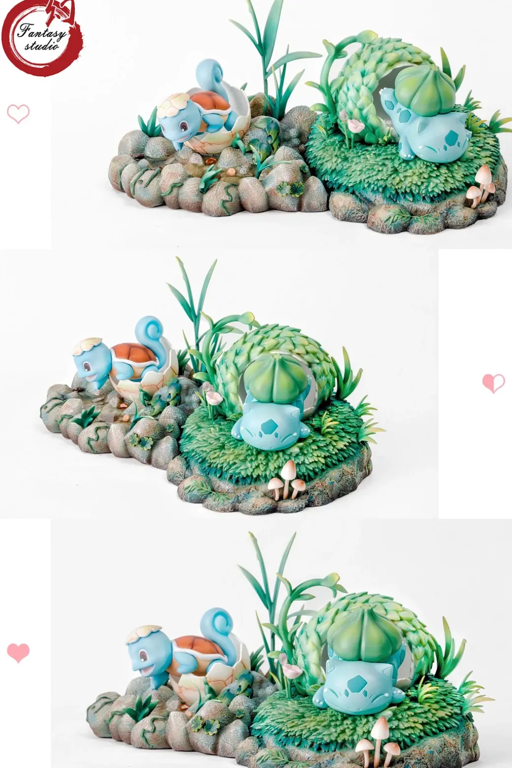 Incubation Bulbasaur - Pokemon Resin Statue - Fantasy Studios