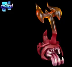 Izzy/ Koshiro Izumi & Atlur Kabuterimon (Red) - Digimon Resin Statue - Crystal Studios