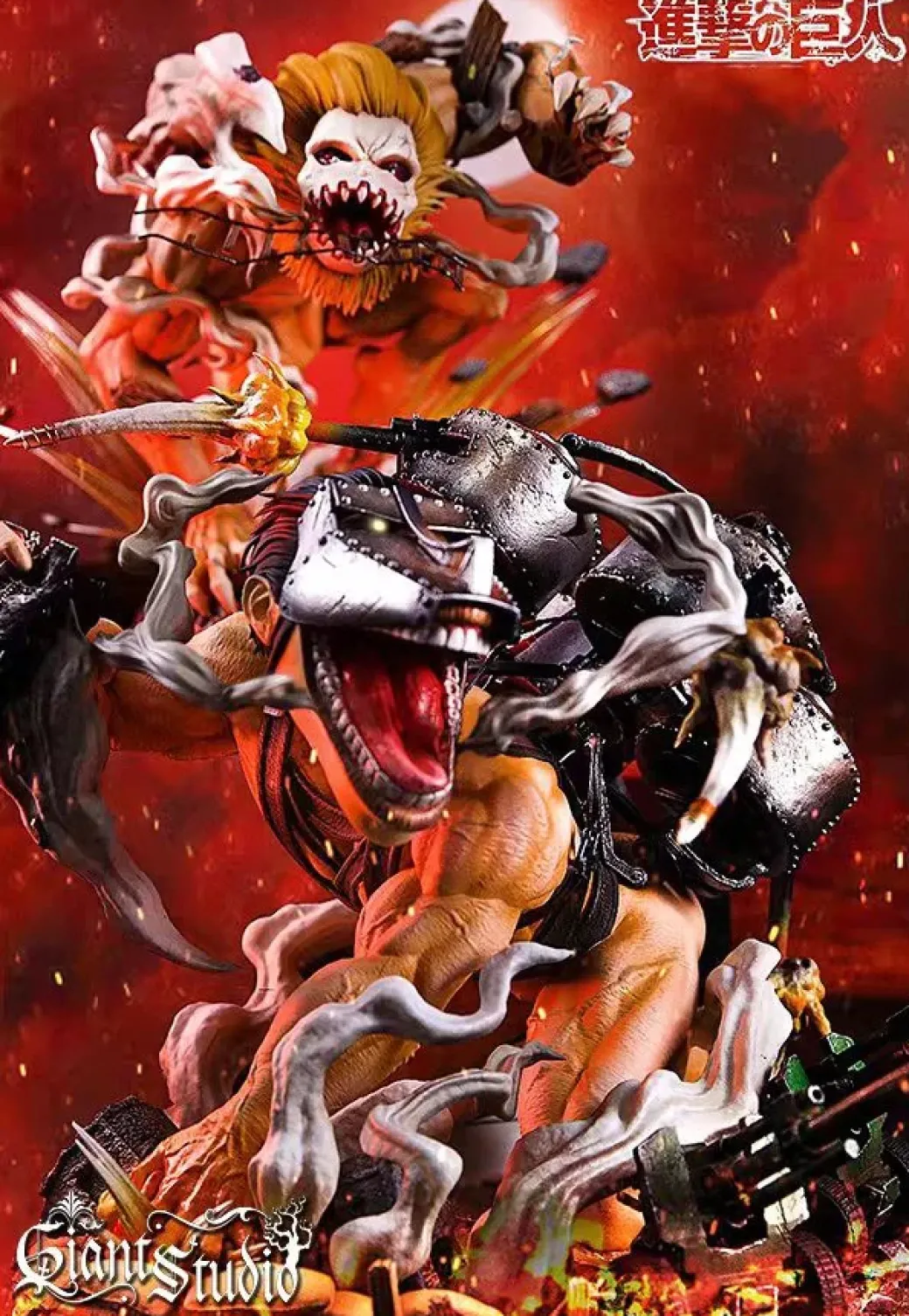 Jaw Titan - Attack On Titan Resin Statue - Giant Studio