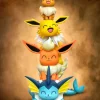 Jenga Eevee No.1 - Pokemon Statue - CHEESE Studio