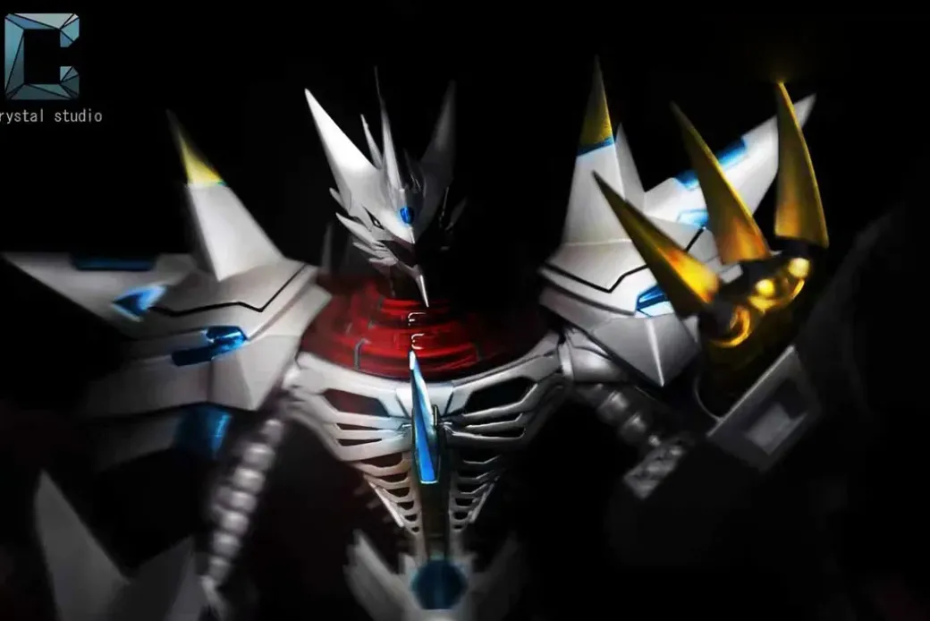 Jesmon with LED - Digimon Resin Statue - Crystal Studios
