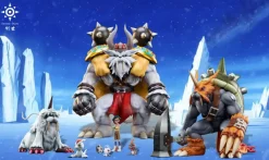 Joe Kido & Bukamon & Pitchmon & Digi-Egg - Digimon Statue - Genesis-Studio